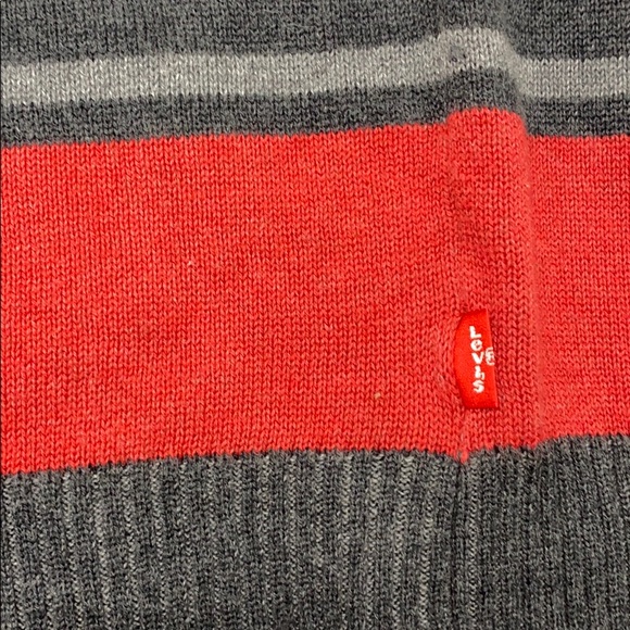 NWT. Levi's men's Sweatshirt stripes size large - Picture 5 of 8